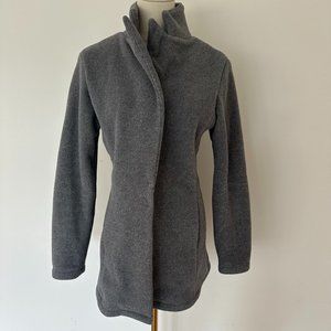 Dudley Stephens Vello Fleece Blazer Grey Women's Small